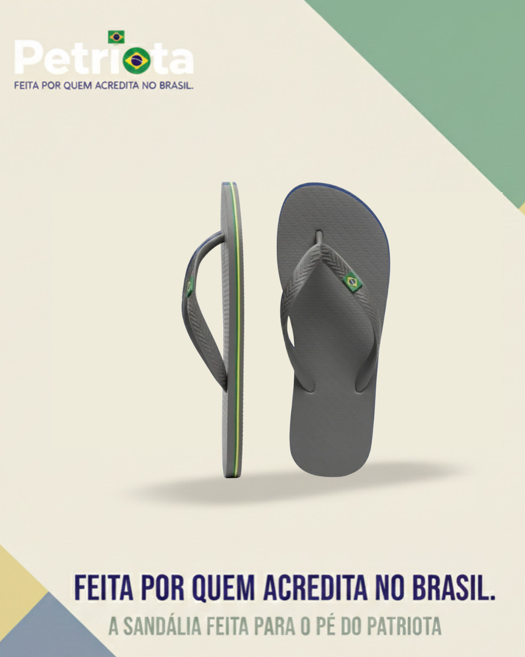 Petriota Clássica Cinza